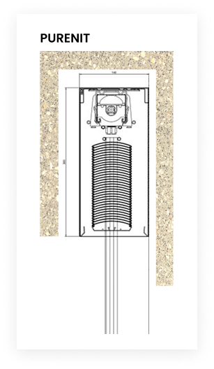Purenitový box GO-PB ve tvaru U – konstrukční řešení pro stínicí techniku