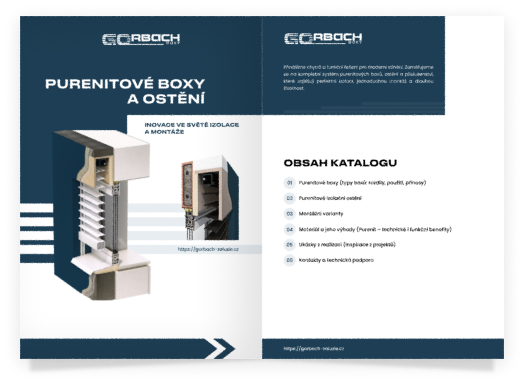Katalog Purenitové boxy a ostění